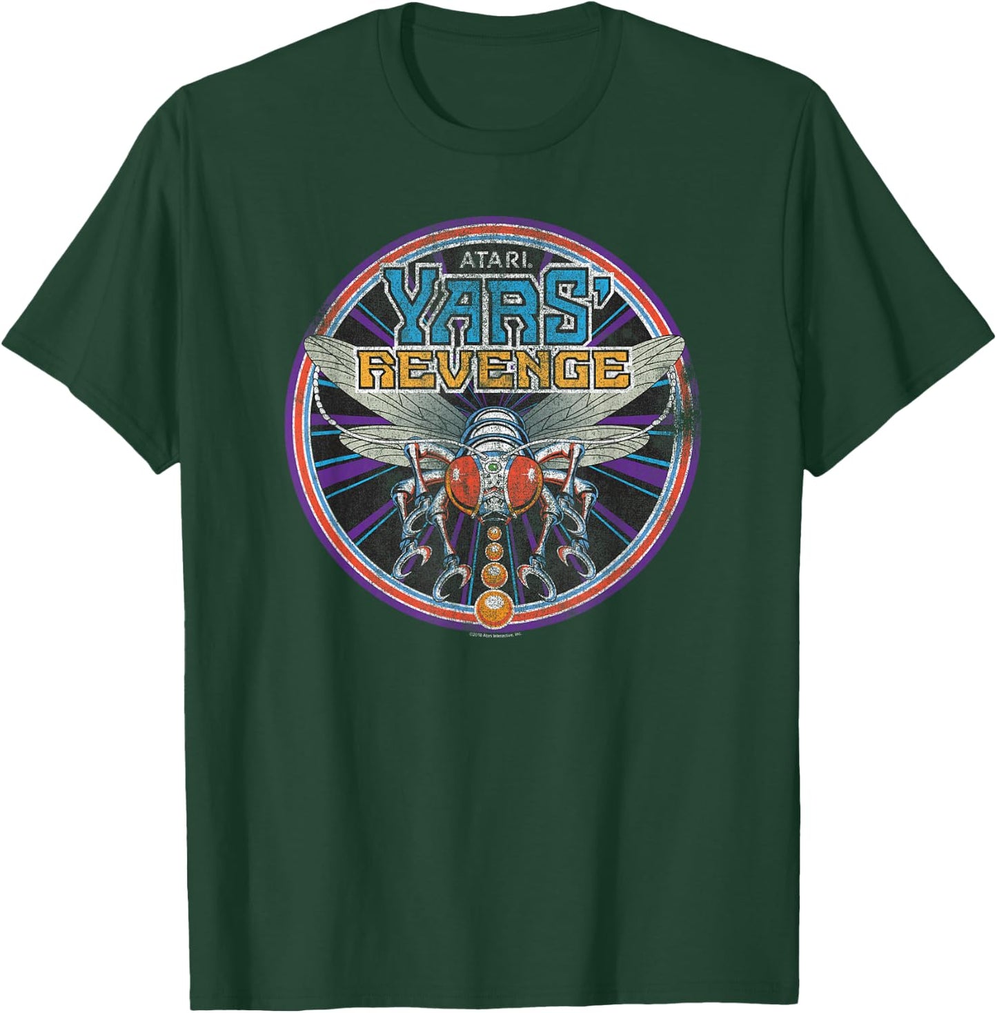 Atari Yars Revenge Arcade Video Game T-Shirt - T-Shirt | Forest