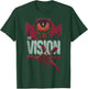 Marvel The Vision Retro Vintage Graphic T-Shirt - T-Shirt | Forest