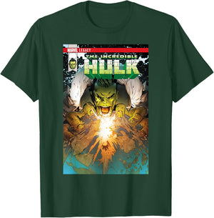 Marvel Hulk Earth Crusher Legacy Comic Cover Graphic T-Shirt - T-Shirt | Forest