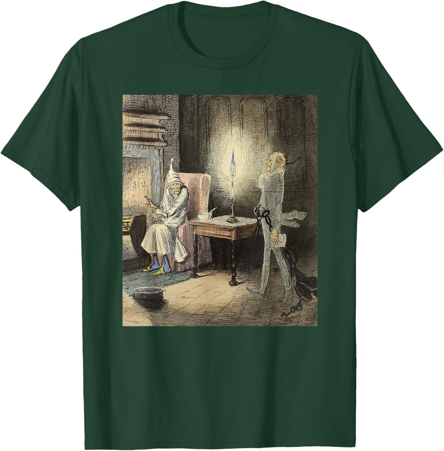 A Christmas Carol Scrooge Shirt - The Ghost of Jacob Marley T-Shirt - T-Shirt | Forest