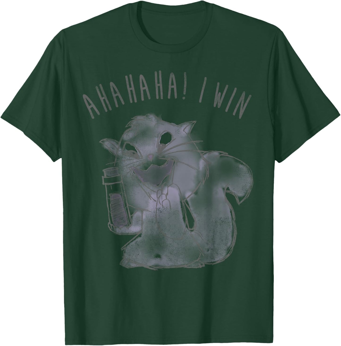 Disney Emperor's New Groove Yzma Cat Ahaha I Win T-Shirt - T-Shirt | Forest
