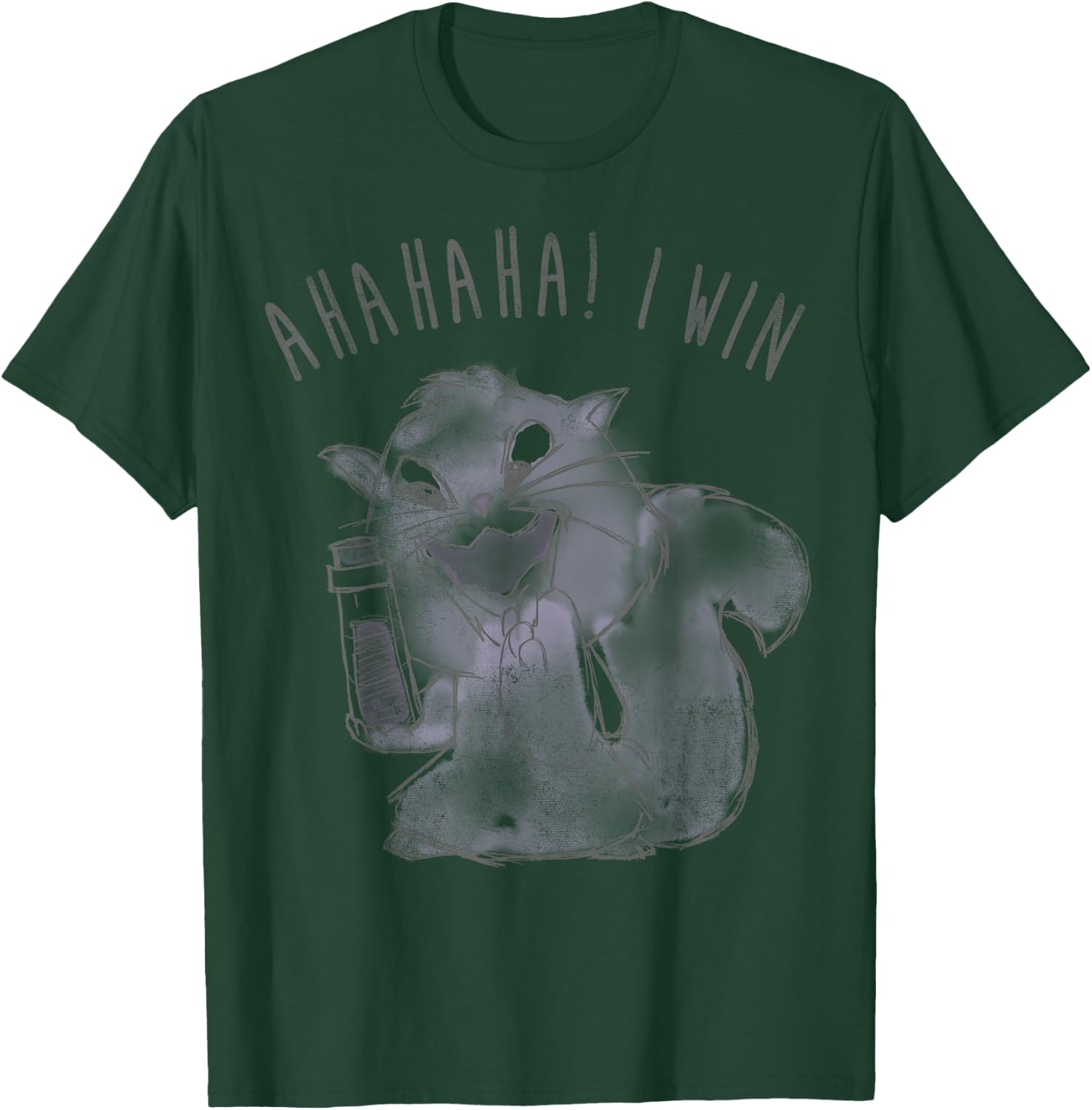 Disney Emperor's New Groove Yzma Cat Ahaha I Win T-Shirt - T-Shirt | Forest