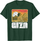 Retro Pyramids & Sphinx 80's Style Giza Egypt Graphic T-Shirt - T-Shirt | Forest