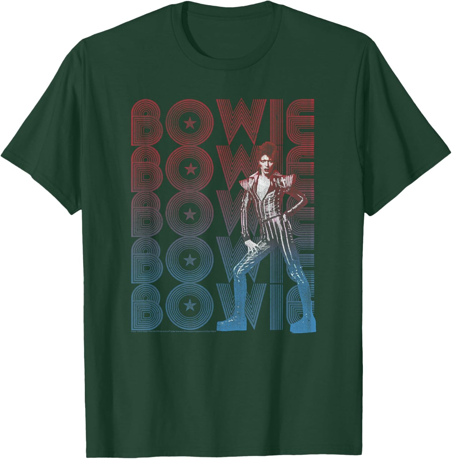 David Bowie - Rise and Fall T-Shirt - T-Shirt | Forest
