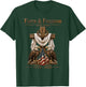 Faith & Freedom 250 Years Patriotic Christian Cross Eagle T-Shirt - T-Shirt | Forest