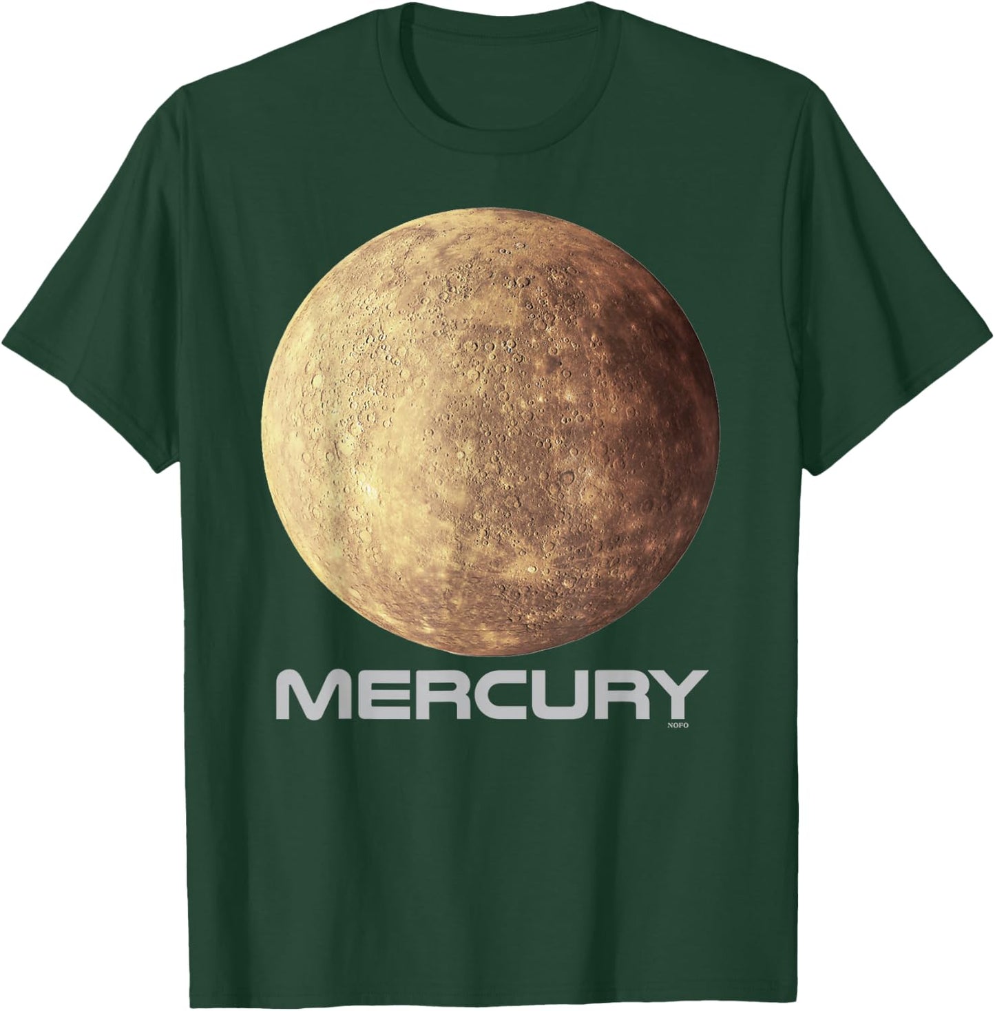Mercury Shirt, Solar System Planet T-Shirt - T-Shirt | Forest