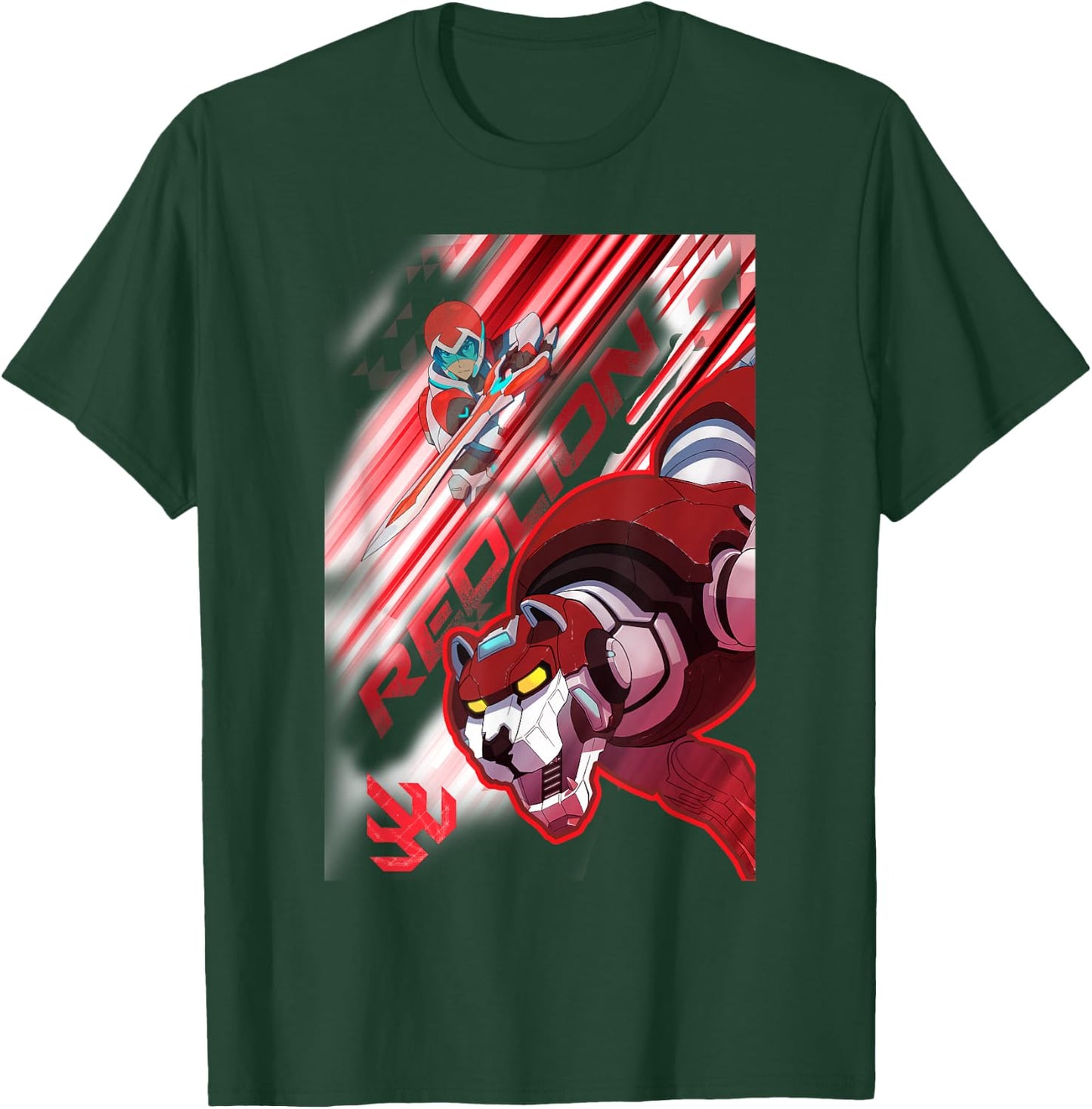 Voltron Legendary Defender Red Lion Keith T-Shirt - T-Shirt | Forest
