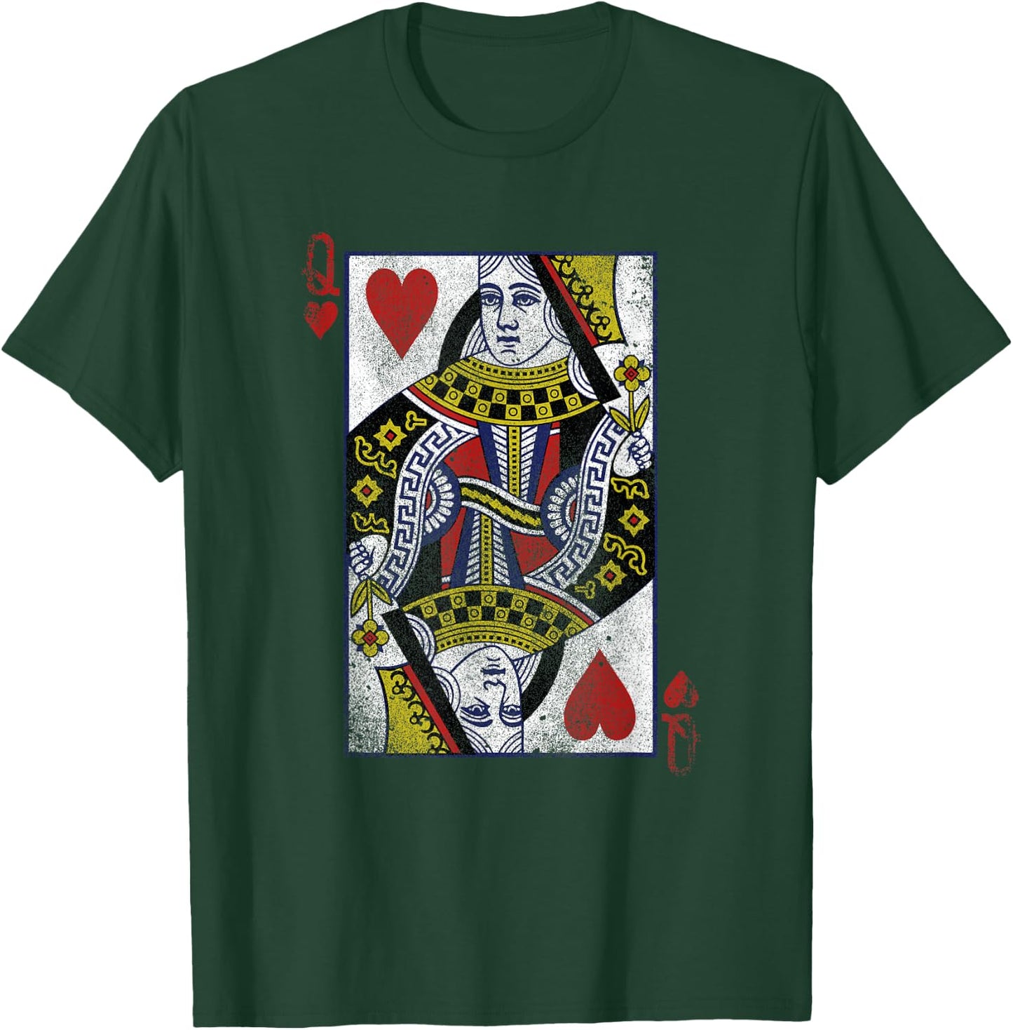 The Original Queen of Hearts (Vintage Design) T-Shirt - T-Shirt | Forest