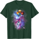 Spaceman Planet Balloon Galaxy Outer Space Astronaut T-Shirt - T-Shirt | Forest