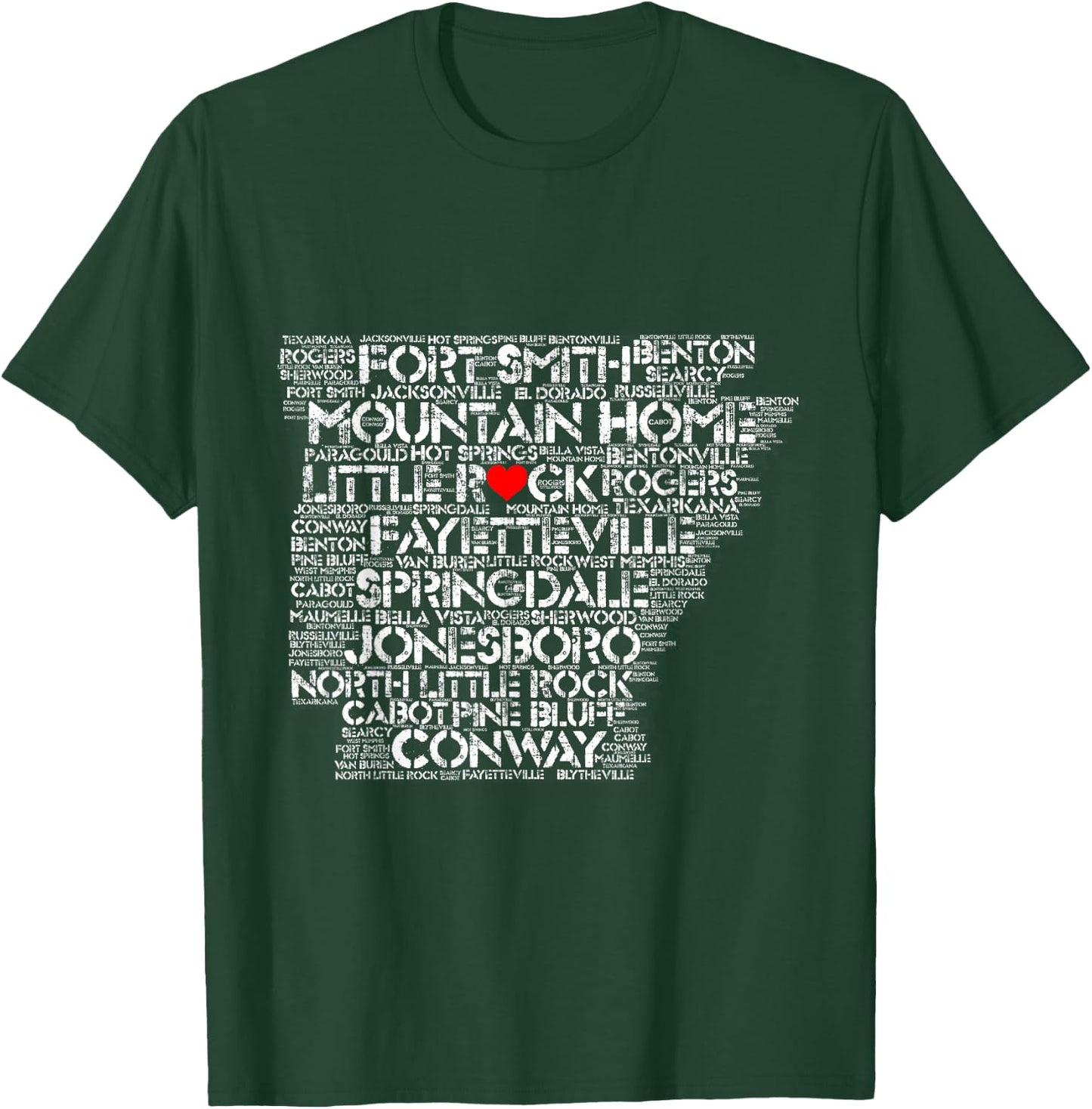 Arkansas Pride. Love Arkansas. Razorback State T-Shirt - T-Shirt | Forest