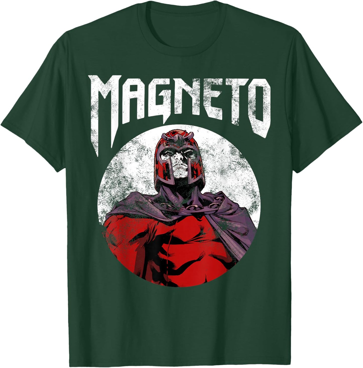 Marvel X-Men Magneto Classic Retro Rock Band Graphic T-Shirt - T-Shirt | Forest