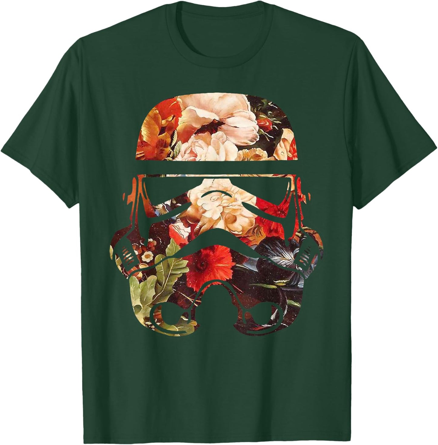Star Wars Blooming Stormtrooper Floral Fill T-Shirt - T-Shirt | Forest