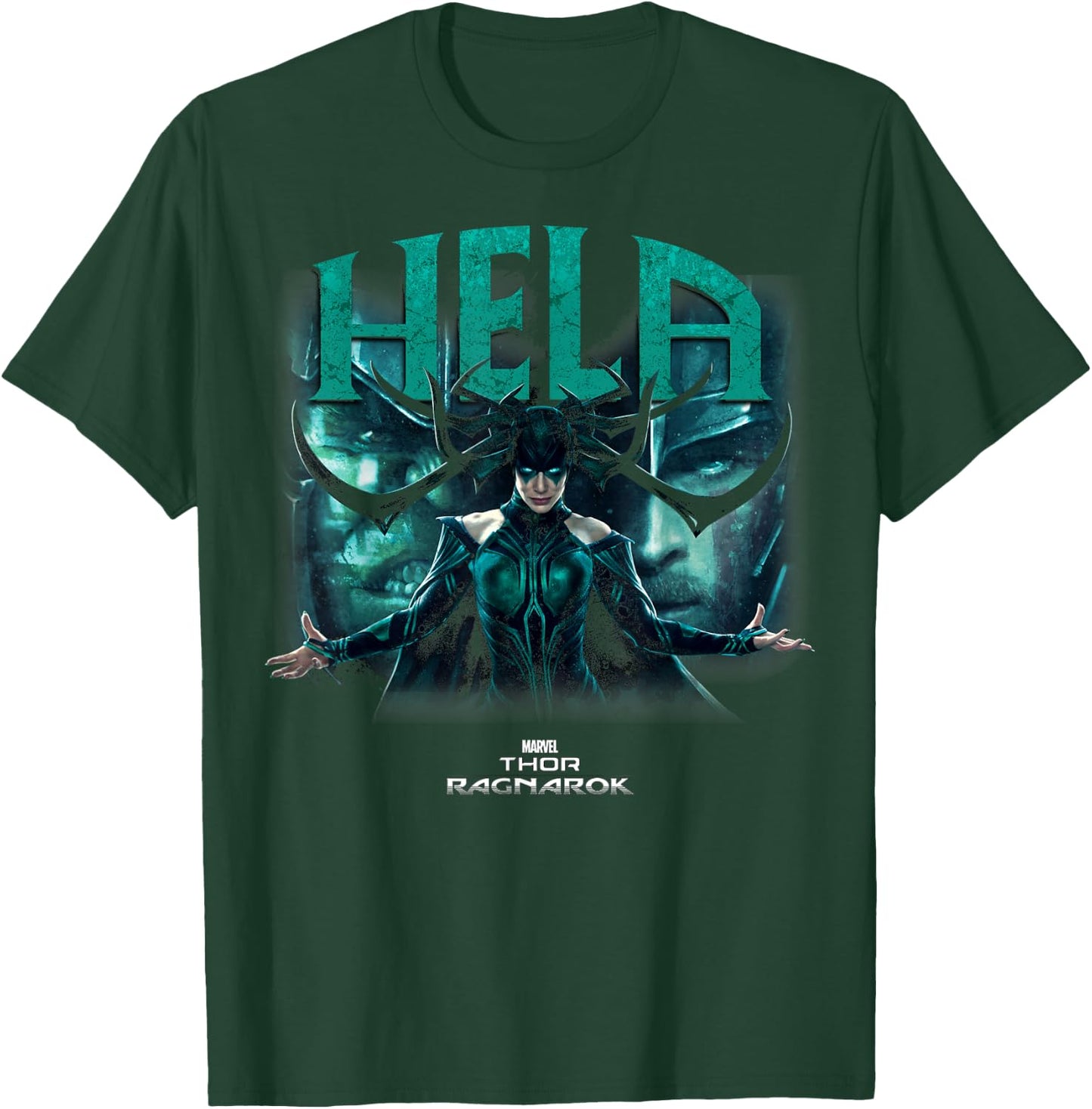 Marvel Thor Ragnarok Hela Deceiving Hands Reach Out T-Shirt - T-Shirt | Forest