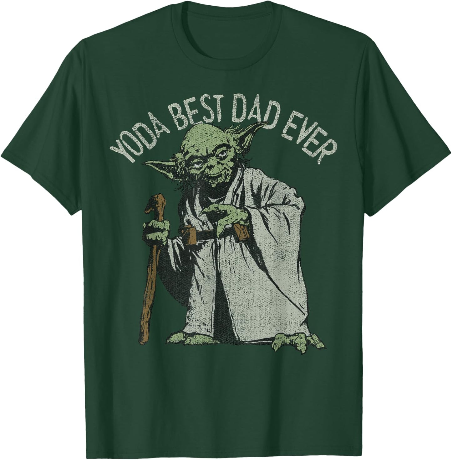 Star Wars Yoda Best Dad Ever Graphic T-Shirt - T-Shirt | Forest