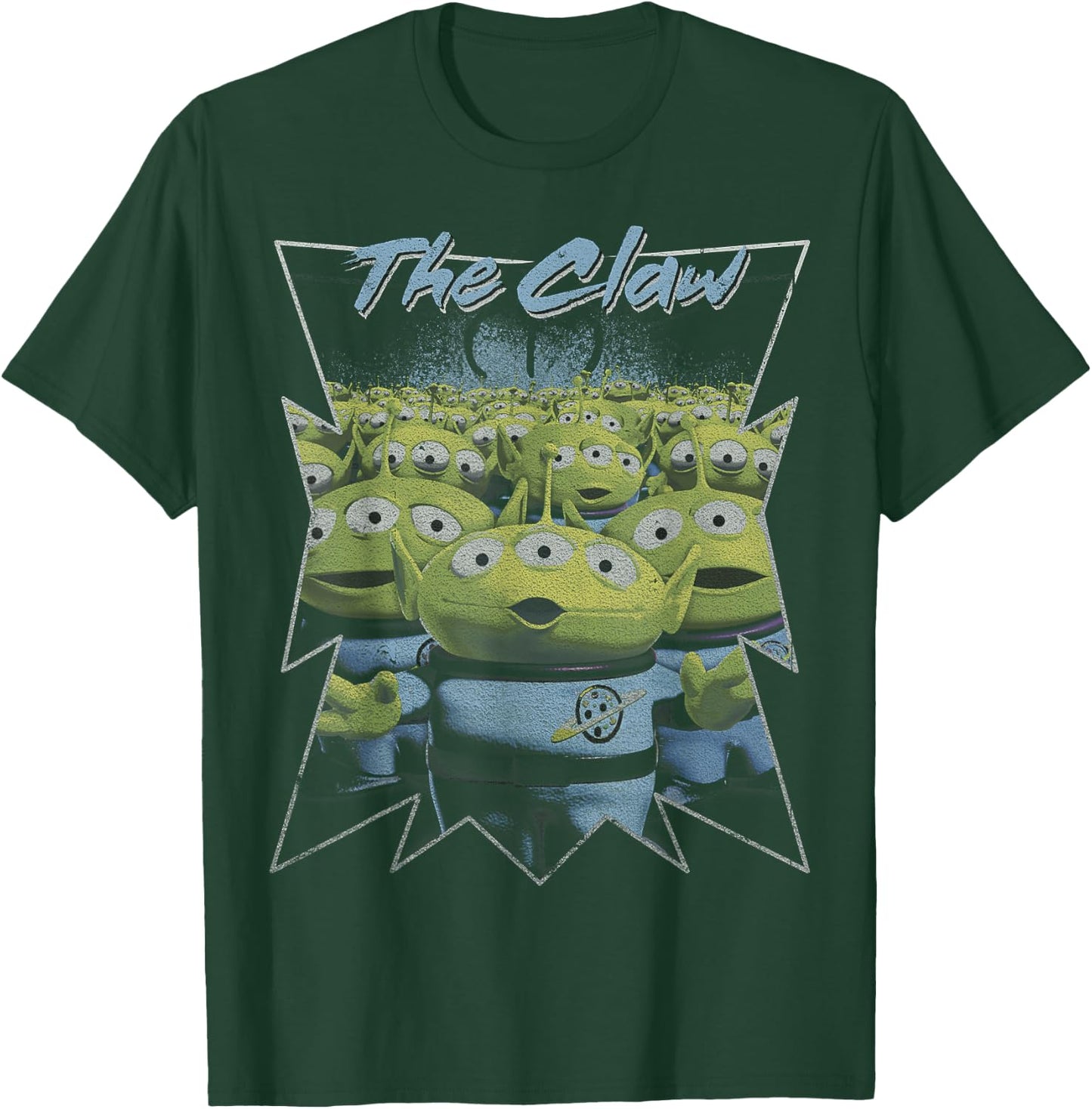 Disney Pixar Toy Story Aliens The Claw Portrait T-Shirt - T-Shirt | Forest