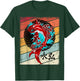 Vintage Koi Fish Retro Graphic T-Shirt - T-Shirt | Forest