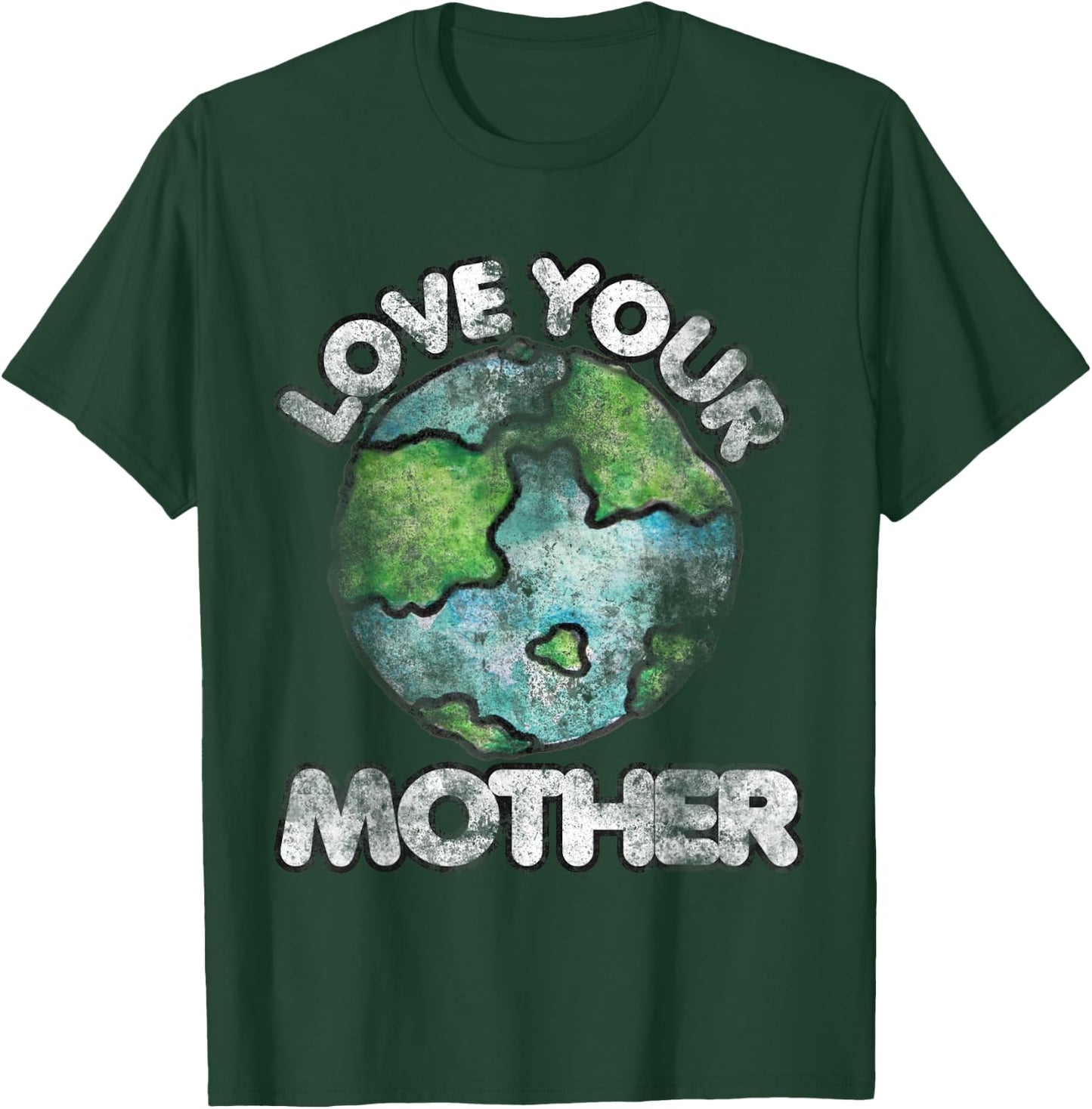 Love your mother shirt vintage earth day T-Shirt - T-Shirt | Forest