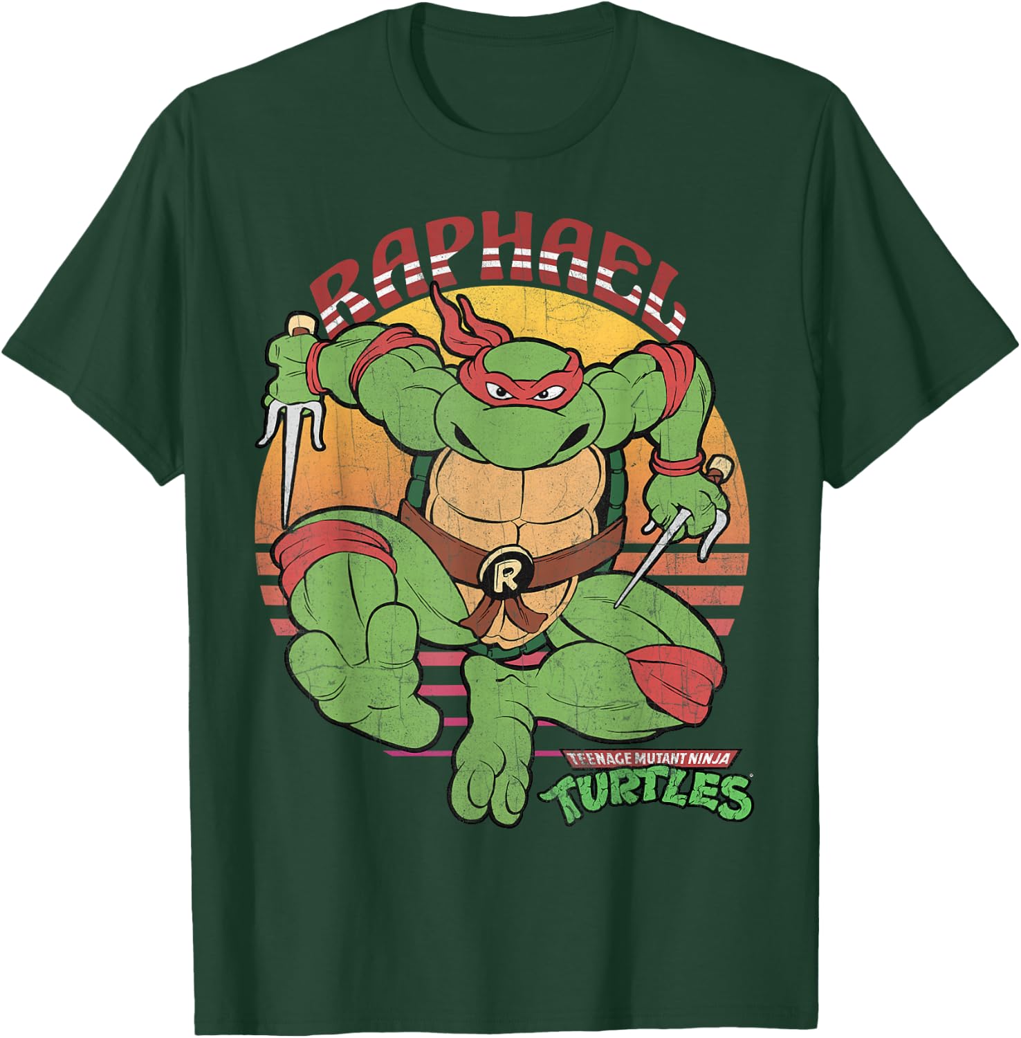 Teenage Mutant Ninja Turtles Raphael Sun -Shirt T-Shirt - T-Shirt | Forest