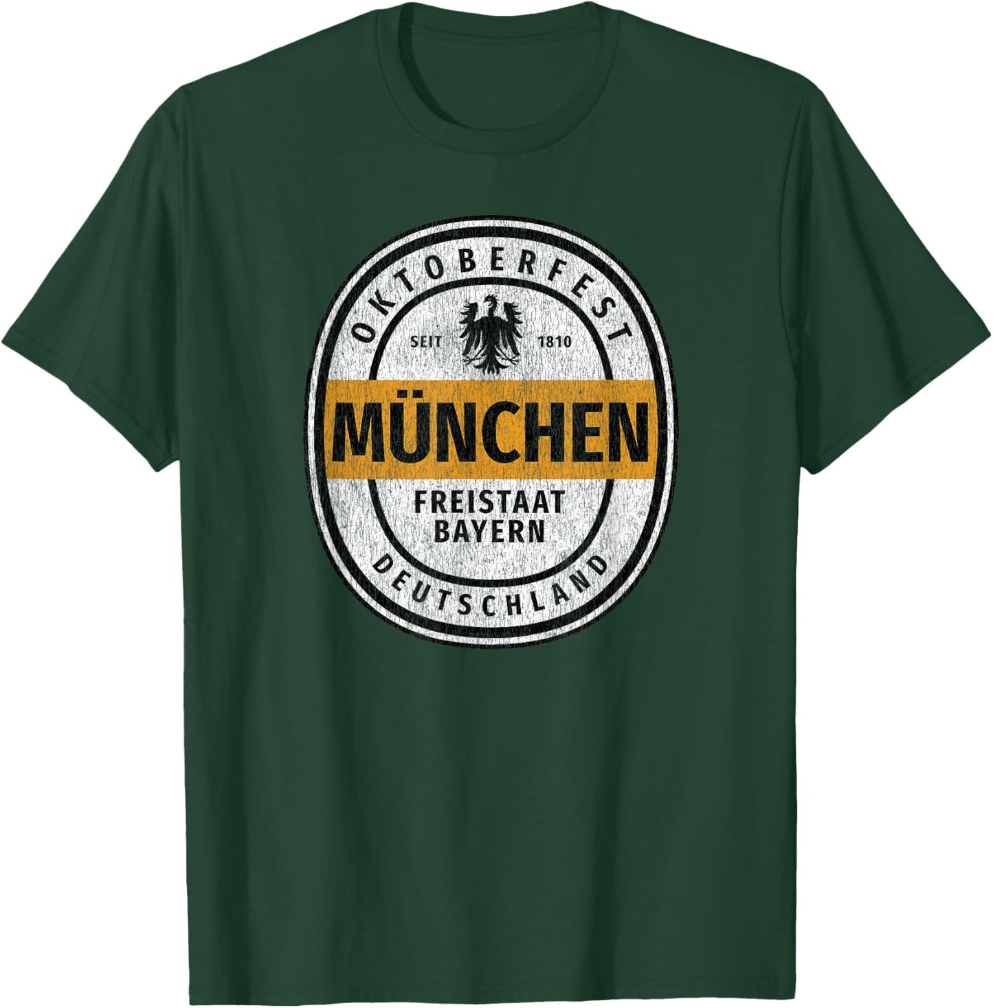 Oktoberfest Deutschland German Beer Festival Shirt T-Shirt - T-Shirt | Forest