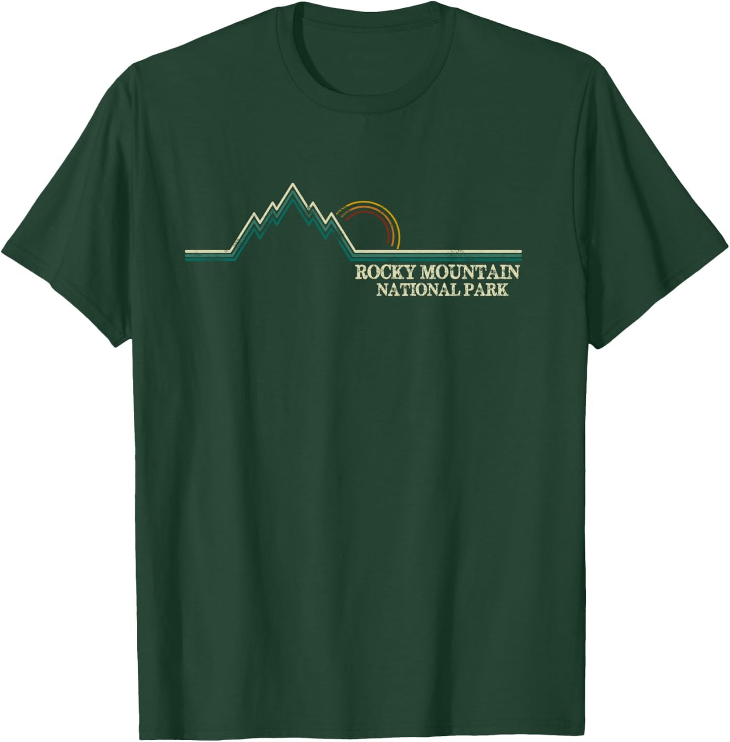 Rocky Mountain National Park Colorado Souvenir Shirt T-Shirt - T-Shirt | Forest