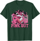Pink Out Volleyball Pink Ribbon Breast Cancer Awareness T-Shirt - T-Shirt | Forest