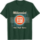 Automotive Millennial Gear Shift, Anti Theft Vehicle T-Shirt - T-Shirt | Forest
