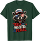 Preppy Red White and Feral Raccoon 4th of July Men Women Kid T-Shirt - T-Shirt | Forest