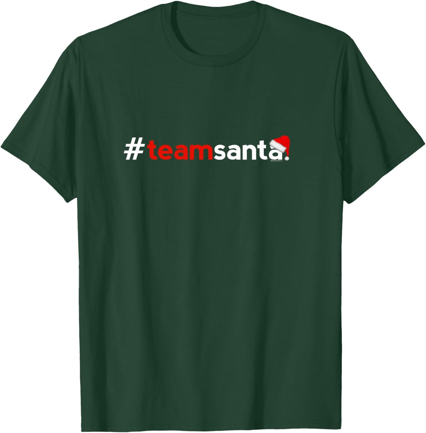 Christmas Shirts Women Kids | Team Santa Cute Idea T-Shirt - T-Shirt | Forest