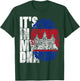 It's in My DNA Cambodian Gifts Khmer Kampuchea Cambodia Flag T-Shirt - T-Shirt | Forest