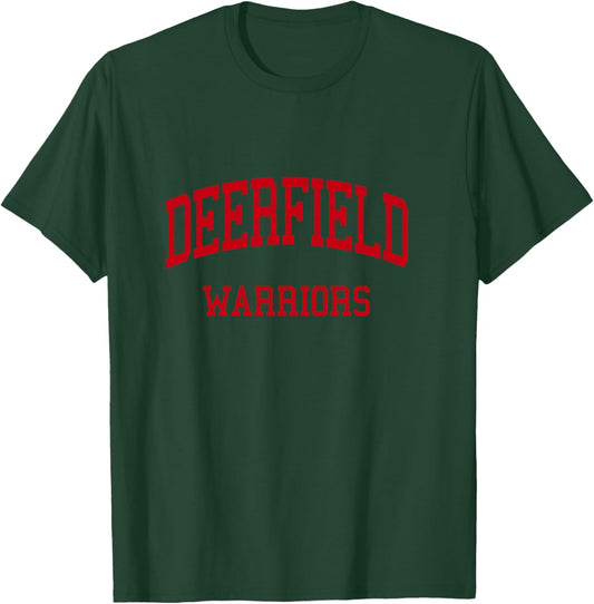 Deerfield High School HS Deerfield IL Retro T-Shirt - T-Shirt | Forest