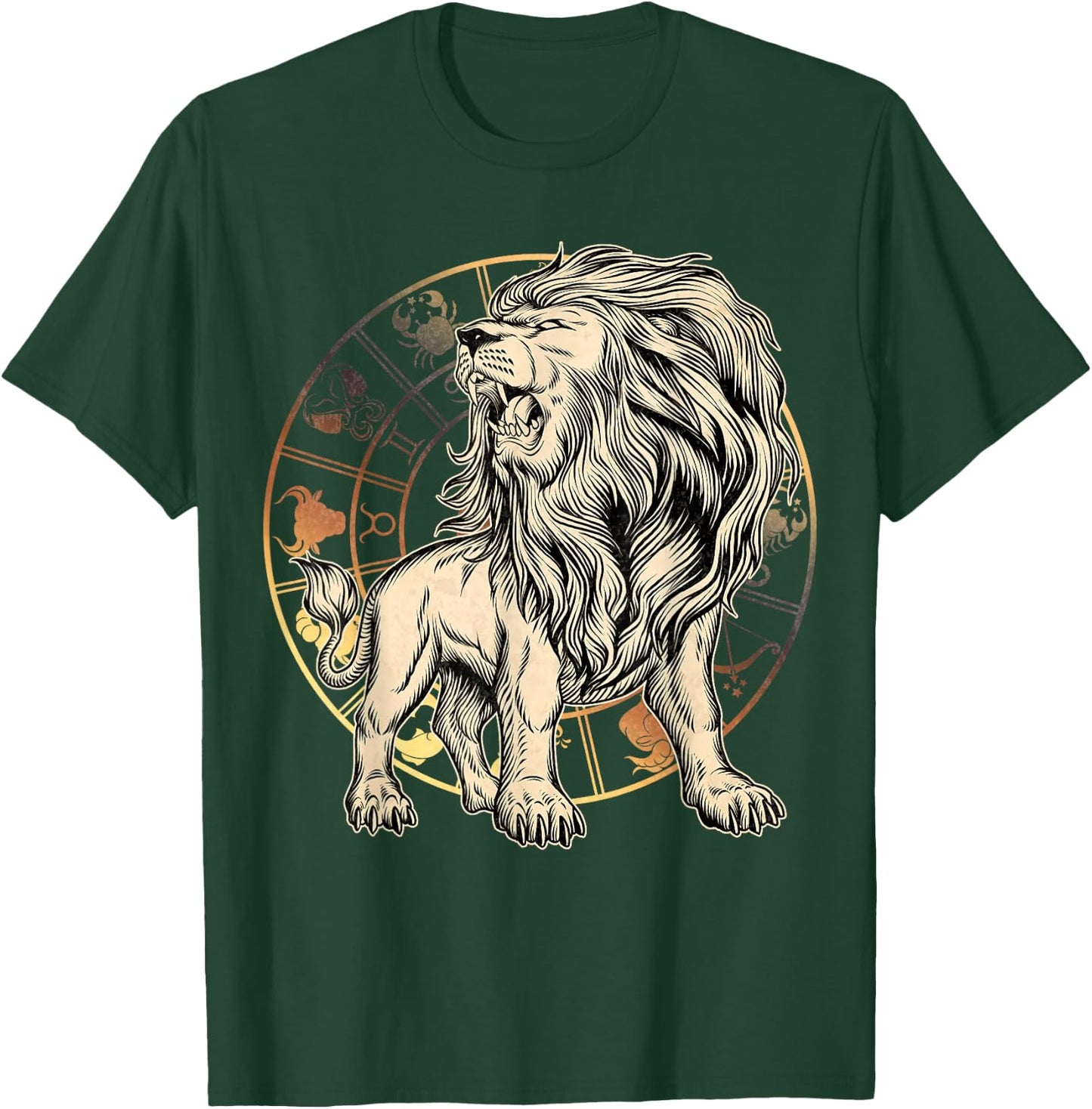 Leo Birthday Gift - Born in July-August - Zodiac Leo T-Shirt - T-Shirt | Forest