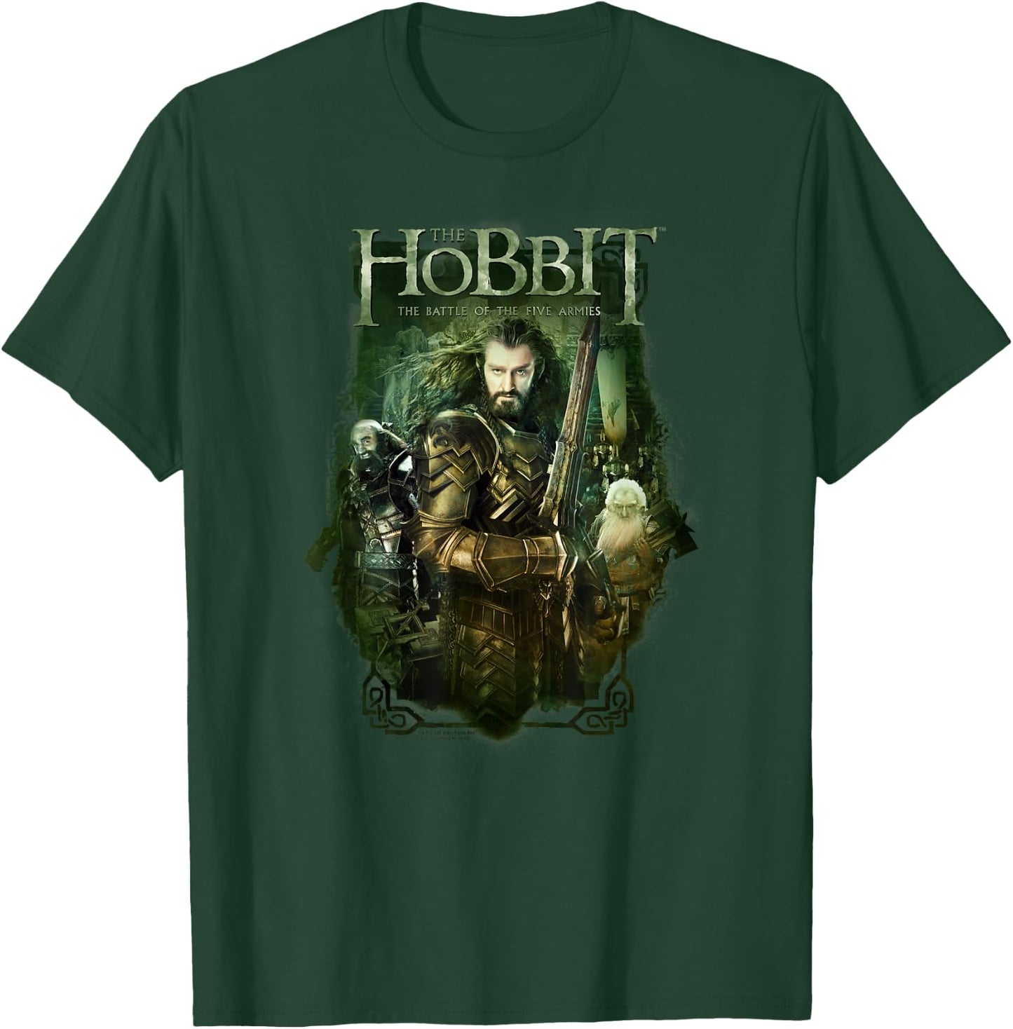 Hobbit King Thorin and Company T Shirt T-Shirt - T-Shirt | Forest