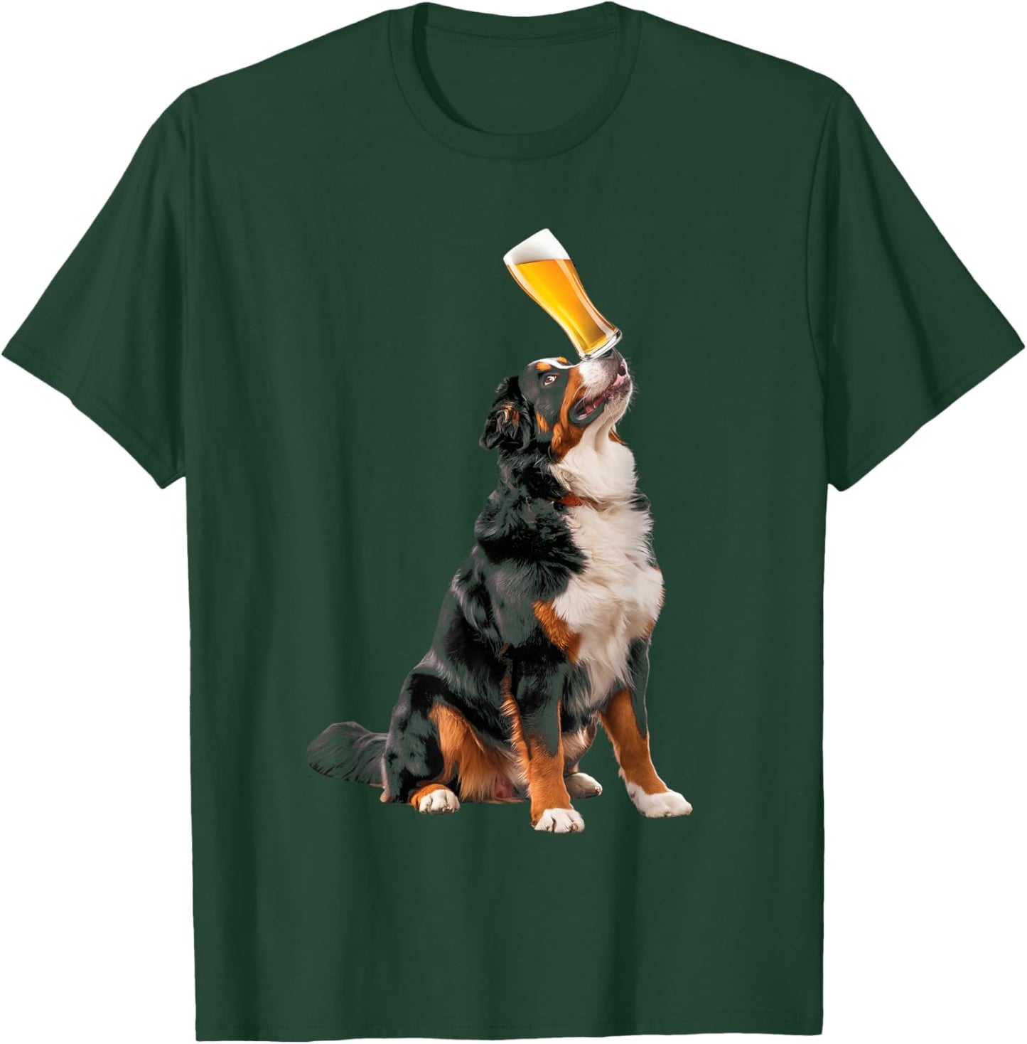 Beer Bernese Mountain Dog T-Shirt - T-Shirt | Forest