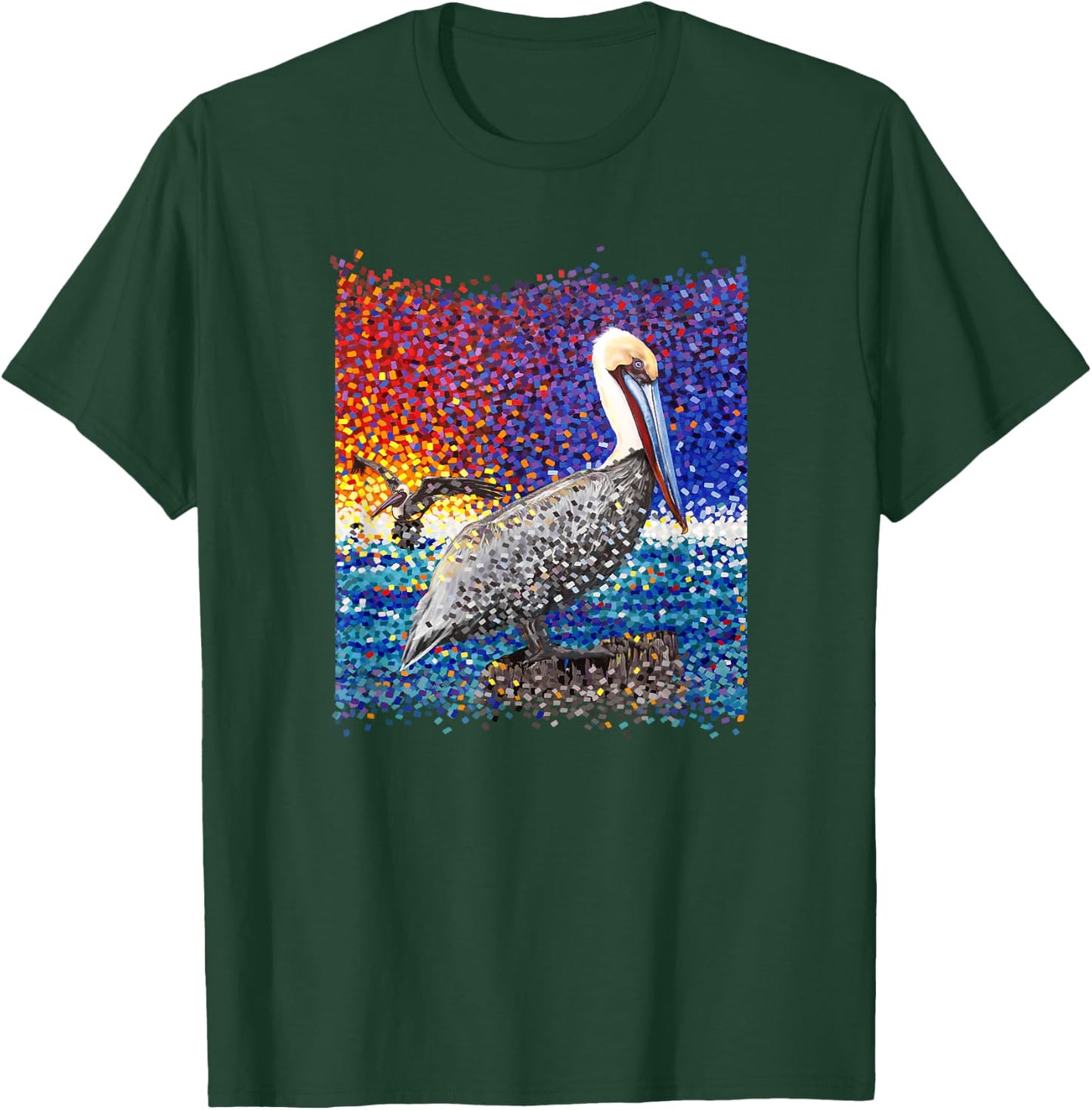 Pelican T-Shirt - T-Shirt | Forest