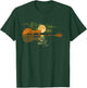 Acoustic Guitar Lake Player Nature, Birthday T-Shirt - T-Shirt | Forest