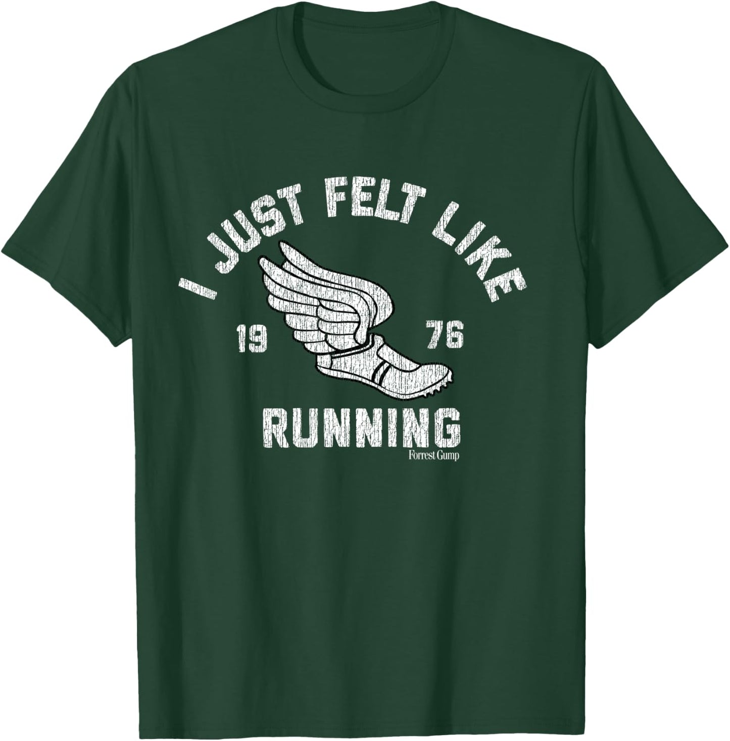 Forrest Gump I Just Felt Like Running 1976 Logo T-Shirt - T-Shirt | Forest