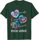 Advocate Support Empower Tie dye a Family work Social Worker T-Shirt - T-Shirt | Forest