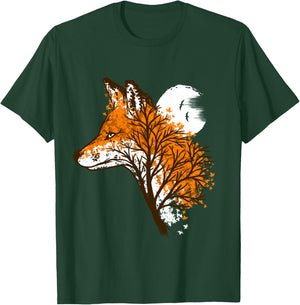 Tree Fox - beautiful animal shirt T-Shirt - T-Shirt | Forest