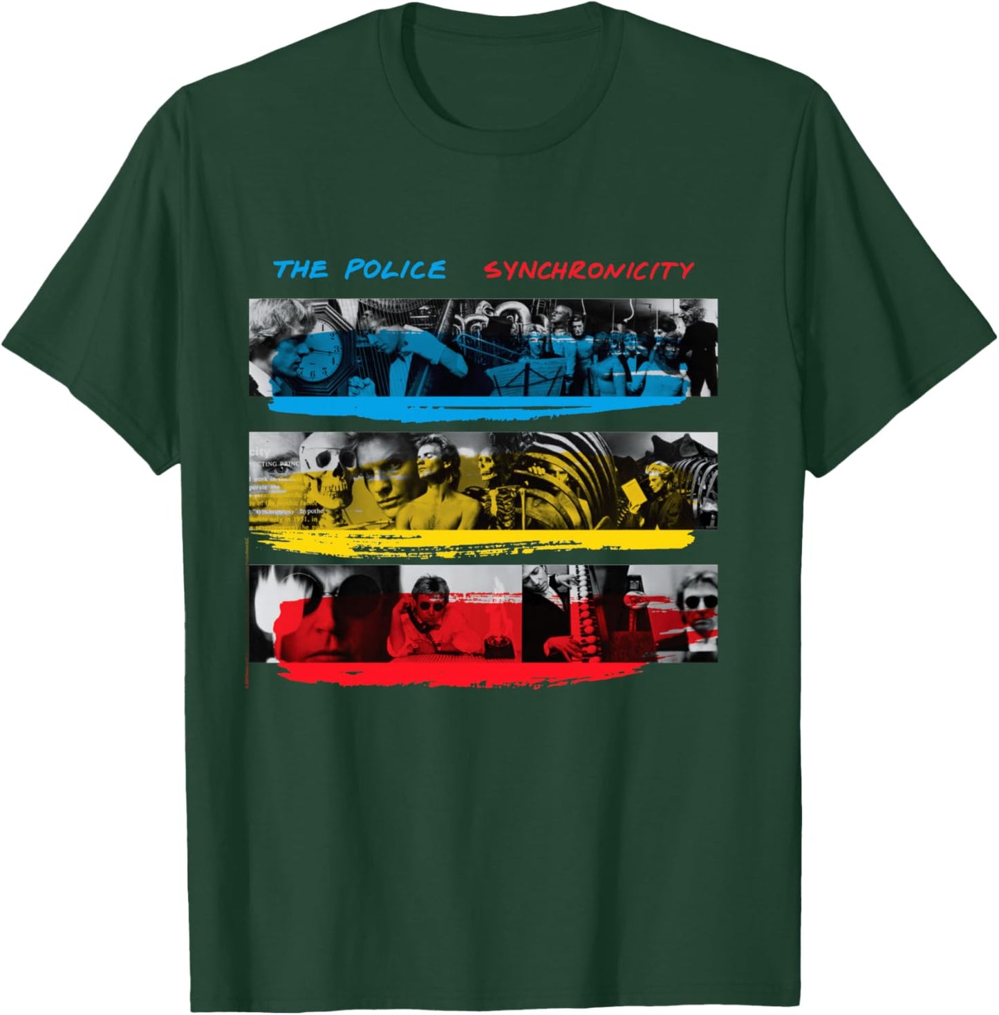 Official The Police Synchronicity resized T-Shirt - T-Shirt | Forest