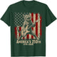 Cat Playing Guitar 250 Years American USA Flag 4th of July T-Shirt - T-Shirt | Forest