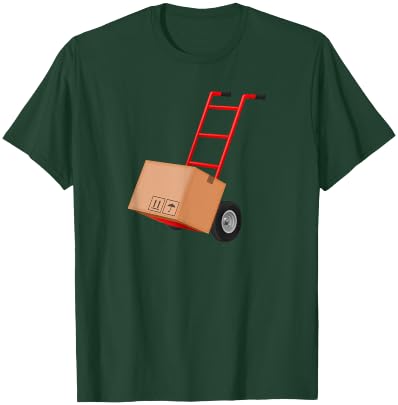 Dolly Hand Truck Cart Moving Funny T-Shirt - T-Shirt | Forest