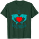 I love dolphins Gift T-Shirt - T-Shirt | Forest