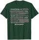 Everything is Fine Trust Your Government Redacted Political T-Shirt - T-Shirt | Forest