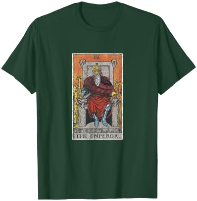 Emperor Tarot Shirt Occult Divination Psychic Gift T-Shirt - T-Shirt | Forest