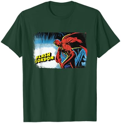 Flash Gordon Retro Comic Book Throw T-Shirt - T-Shirt | Forest