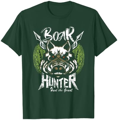 Hog Hunting Shirt Funny Boar Hunter Gift T-Shirt - T-Shirt | Forest