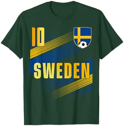 Sweden Flag Swedish Pride Lovers T-Shirt - T-Shirt | Forest