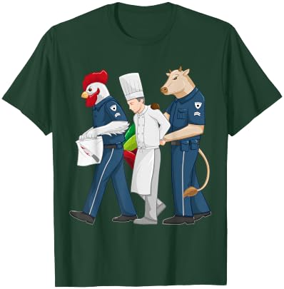 Chef T Shirt and Sous Chef Gifts Funny Chef Accused of Murder Restaurant Cook Kitchen Worker T-Shirt - T-Shirt | Forest