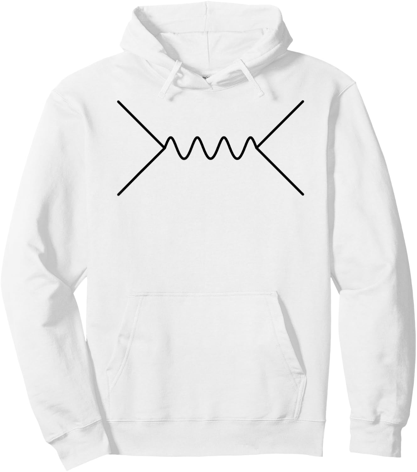 Feynman Diagram: Physics Quantum Mechanics Science T Shirt Hoodie - Hoodie | White