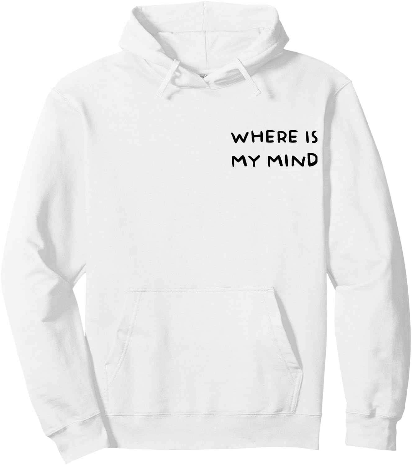 Where Is My Mind Funny Hoodie - Hoodie | White